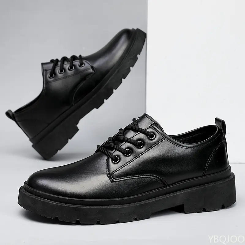 Men Business Shoes Spring Autumn New Formal Leather Shoes Casual Fashion Sports Shoes Social Elegance Trendy Flat Shoes Zapatos