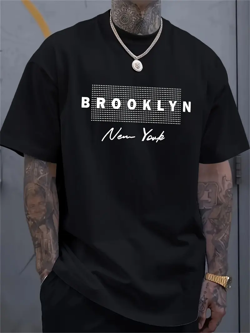 Simple Trendy Letters T Shirts For Men Summer Fashion Streetwear Hip Hop 3D Printed T-shirts Cool Oversized Breathable Tees Tops