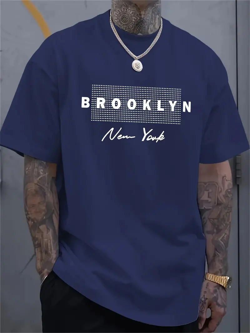 Simple Trendy Letters T Shirts For Men Summer Fashion Streetwear Hip Hop 3D Printed T-shirts Cool Oversized Breathable Tees Tops