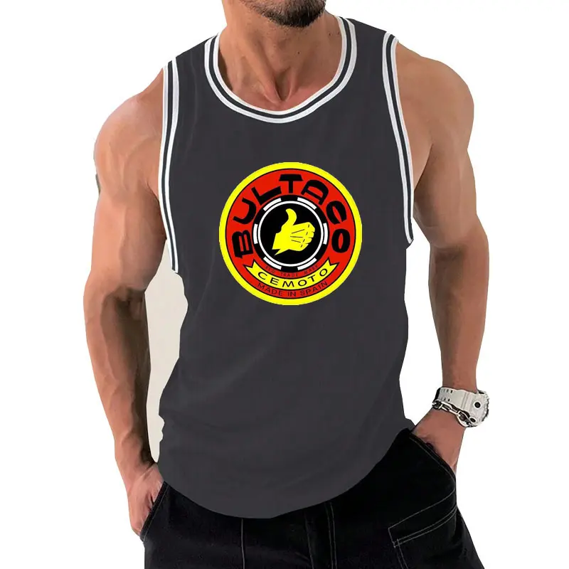 Fashion Motorcycle Riding Graphic Tank Tops For Men Summer Trendy Streetwear 3D Printed Vest Casual Oversized Sports Tees Tops
