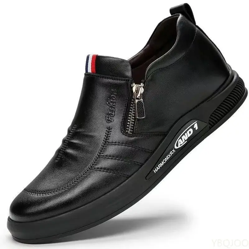 New autumn Men's leather shoes Trend Formal Business footwear Men casual non Slip Loafers Comfort male Sneakes Zapatos Hombre