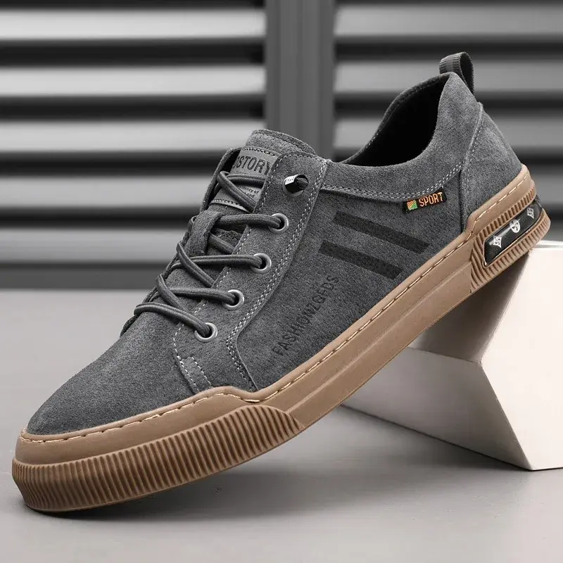 Mens Shoes Casual Platform Leather Loafers Fashion Sneakers Outdoor Driving Tennis Running Luxury Trainers Pig leather shoes