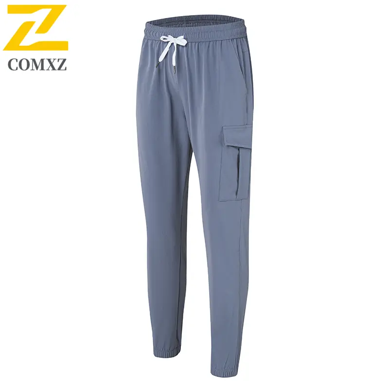 Big Size Men Casual Pants Spring and Autumn Thin Stretch Gym Fitness Harem Pants Elastic Waist Outdoor Running Cycling Men Pants