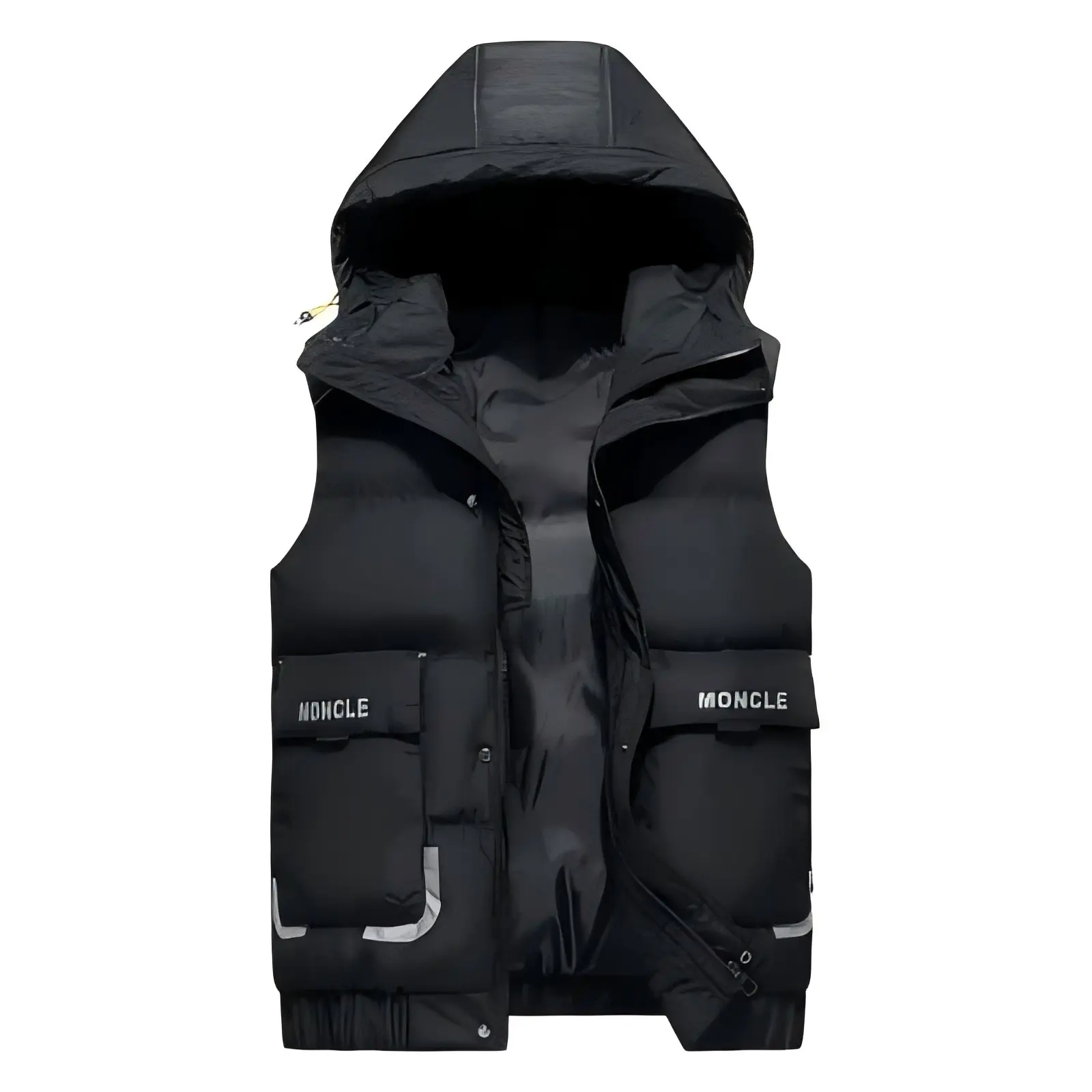 Autumn Winter Mens Vest Jacket Plus Velvet Warm Male Coat Fashion Trend Versatile Casual Waistcoat Brand Thickening Top Clothing