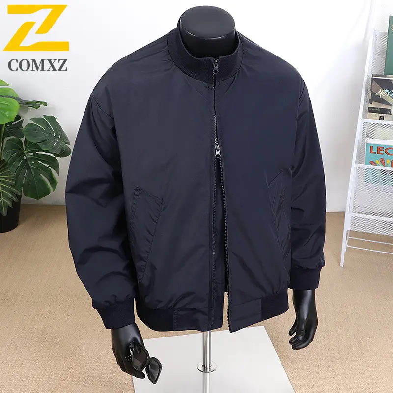 2025 New Preppy Men Jacket Autumn Winter Sports Casual Baseball Coat Windproof Outdoor Hiking Streetwear Fashion Lightweight