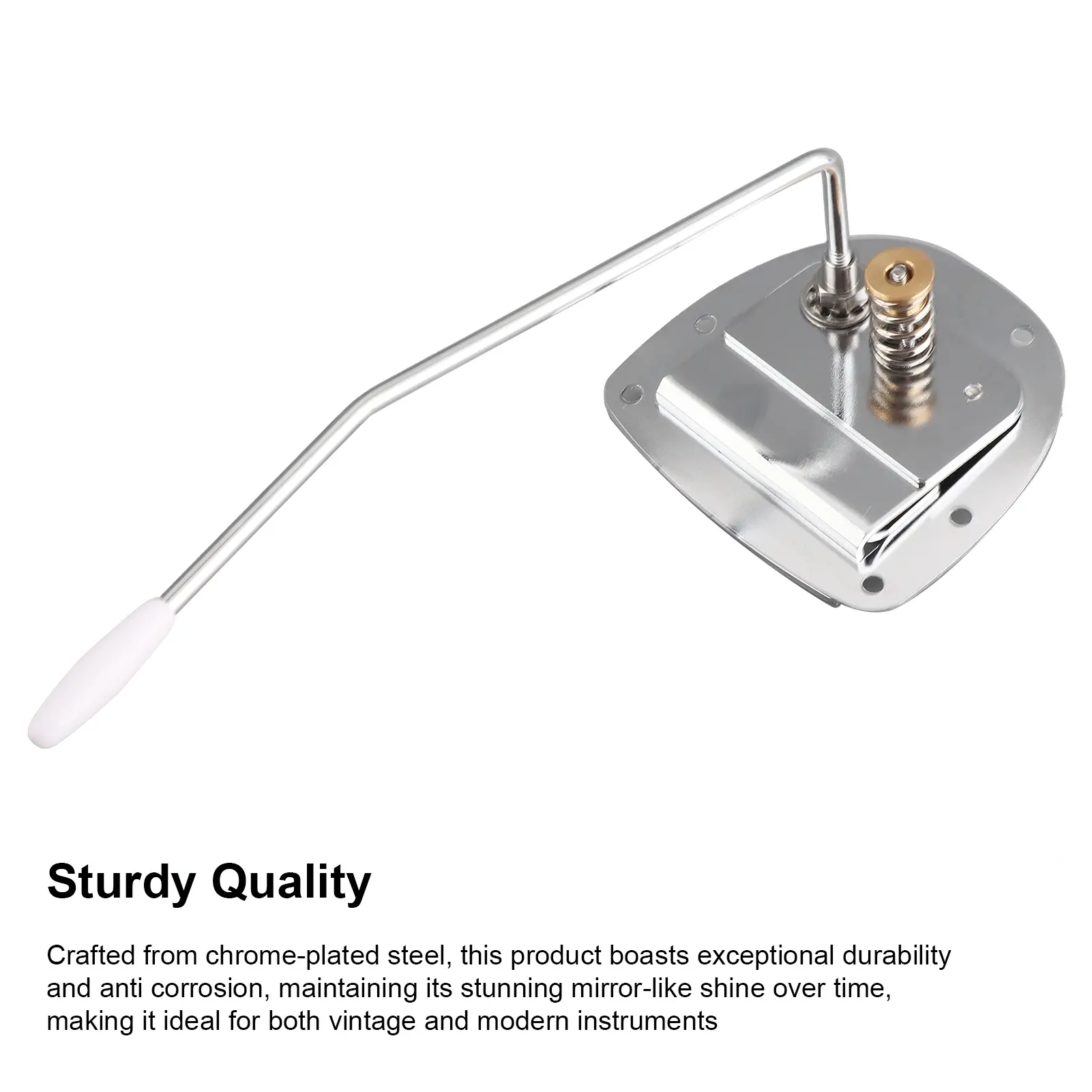 Guitar Tremolo Bridge Vibrato Tailpiece Electric Guitar Vintage Vibrato Tremolo System Zinc Alloy and Brass for Electric Guitar