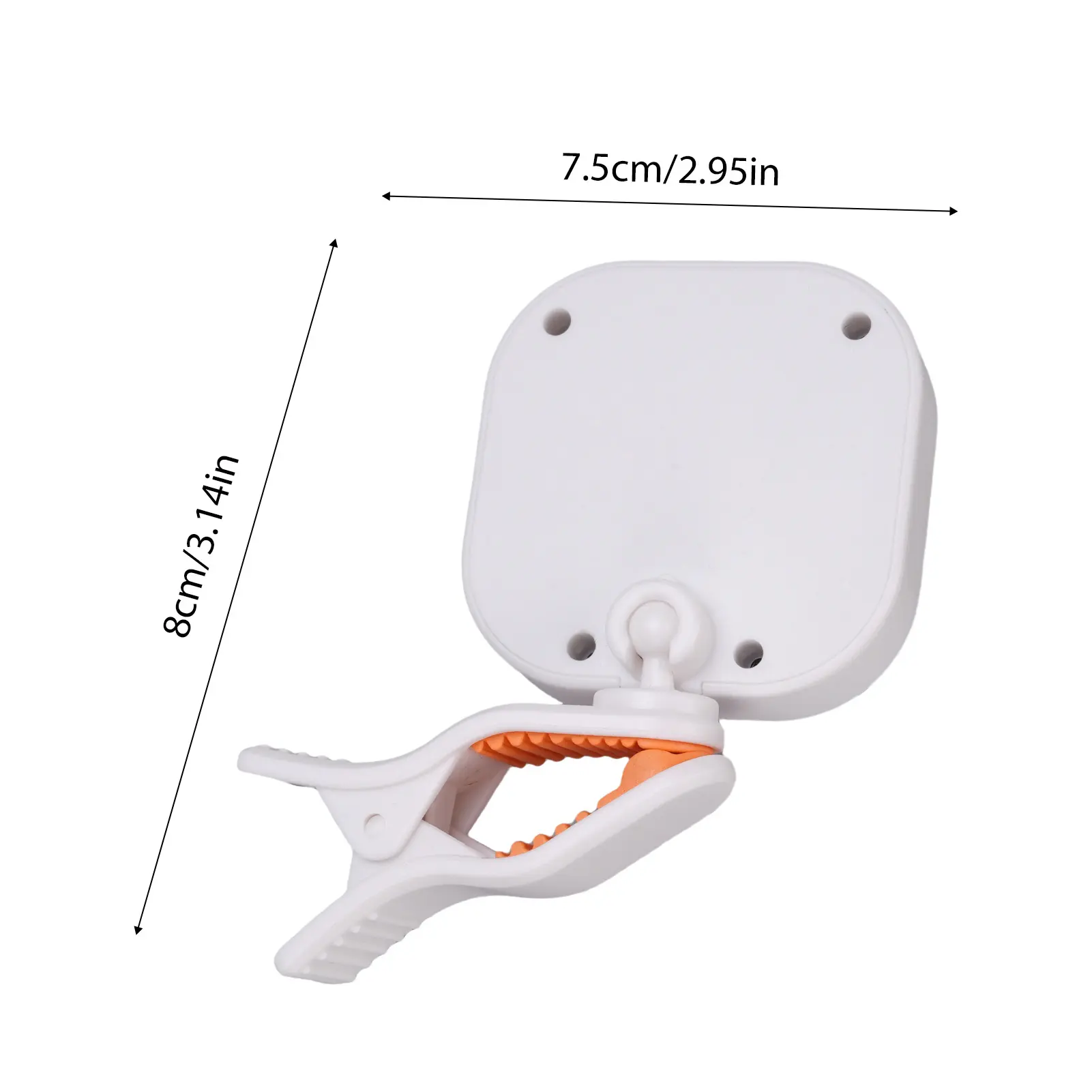 Guitar Tuner Clip On Portable Guitar Tuner with Rotating Clip Color Screen Rechargeable Universal Stringed Instrument Accessorie