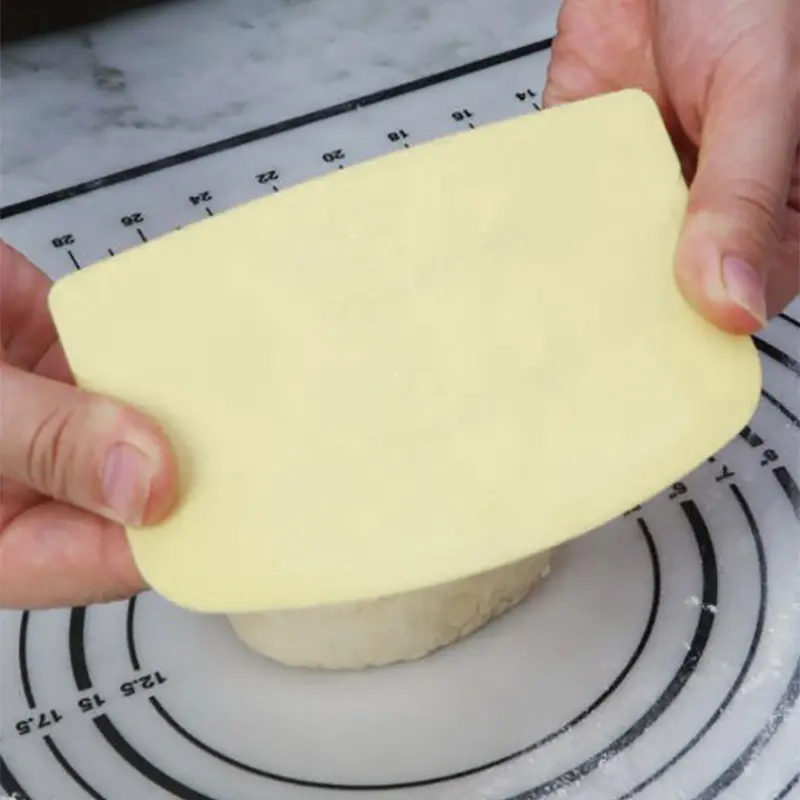 WALFOS Dough Scraper Cream Smooth Cake Trowel Bake Pastry Tool Dough Scraper Kitchen Butter Knife Dough Cutter High Quality