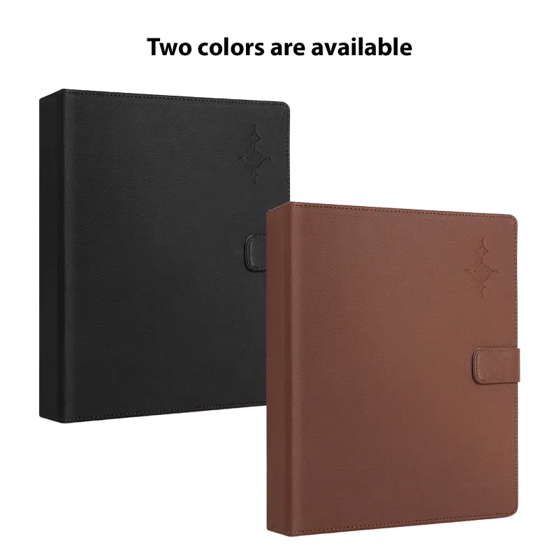 30 Loose Sheets Music Folder Choral Music Folders with Hand Strap PU Leather for Stage Performance Piano Playing Choir Singer