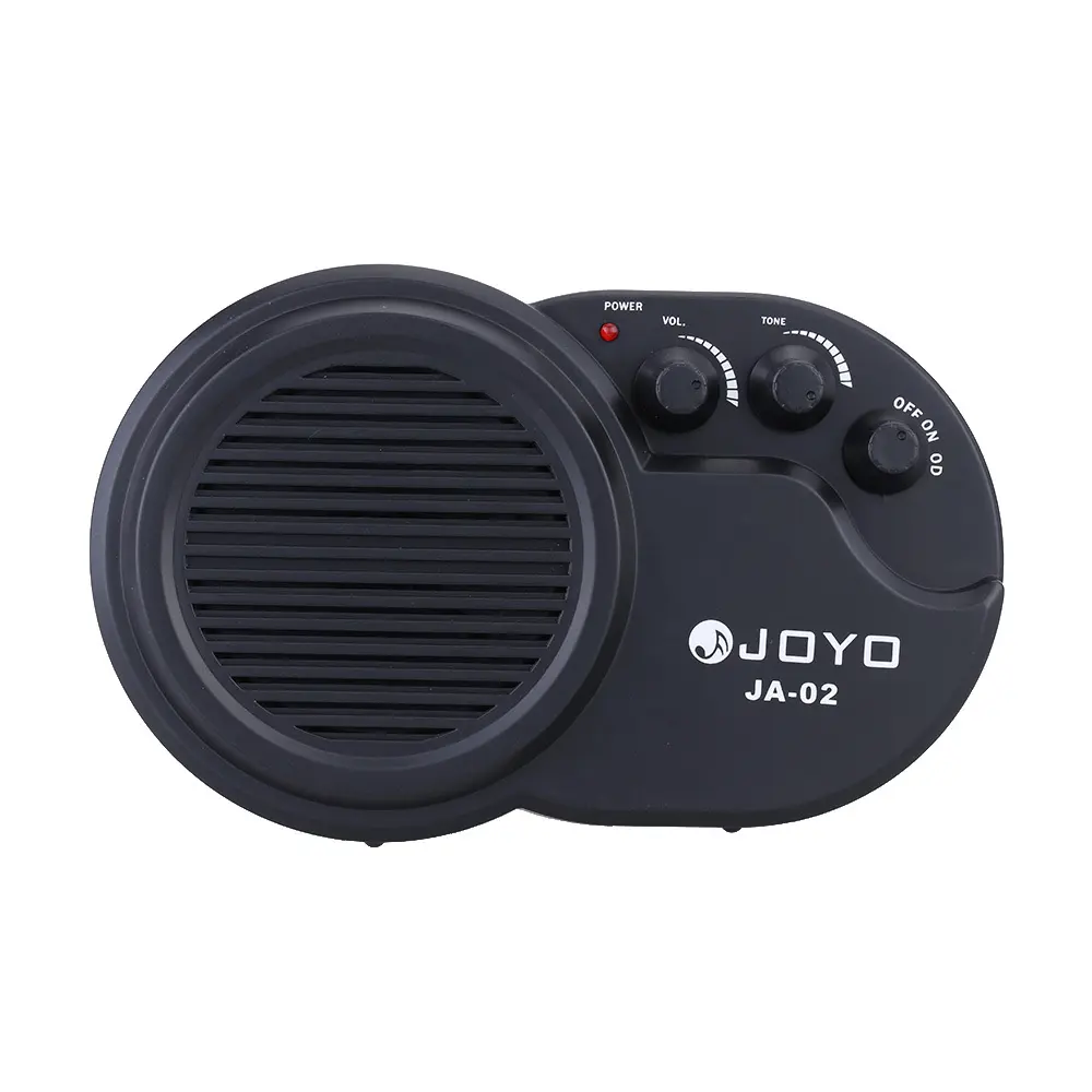 JA-02 Electric Guitar Small Speaker 3W Mini Electric Guitar Amp Amplifier Speaker with Volume Tone Distortion Control Accessorie