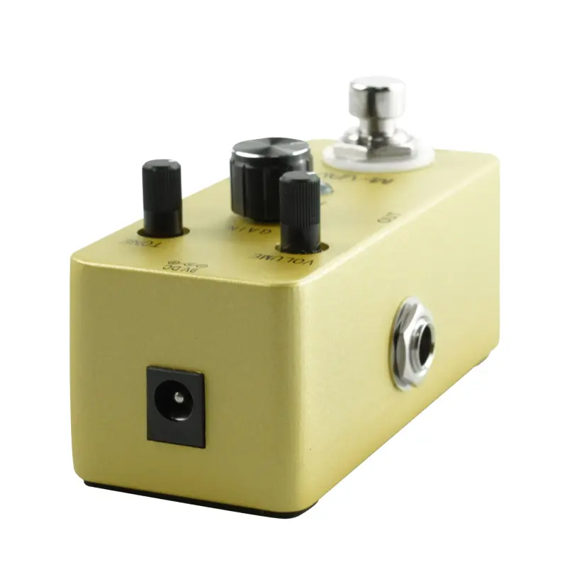 M-VAVE FUZZ Vintage Fuzz Guitar Effect Pedal Zinc Alloy Shell True Bypass Guitar Pedal for Guitar Accessories Guitar Parts