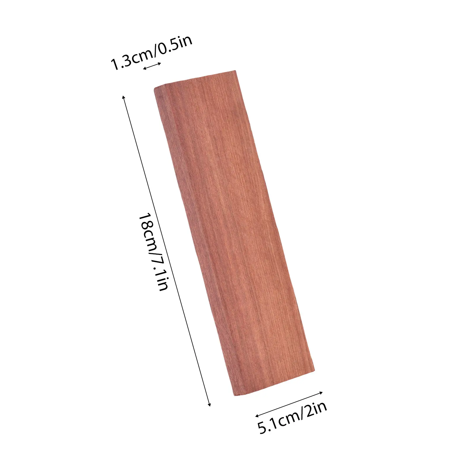 2 Pack Acoustic Guitar Unfinished Bridge Handmade DIY Parts Guitar Bridge Blank for Wood Guitar Accessories