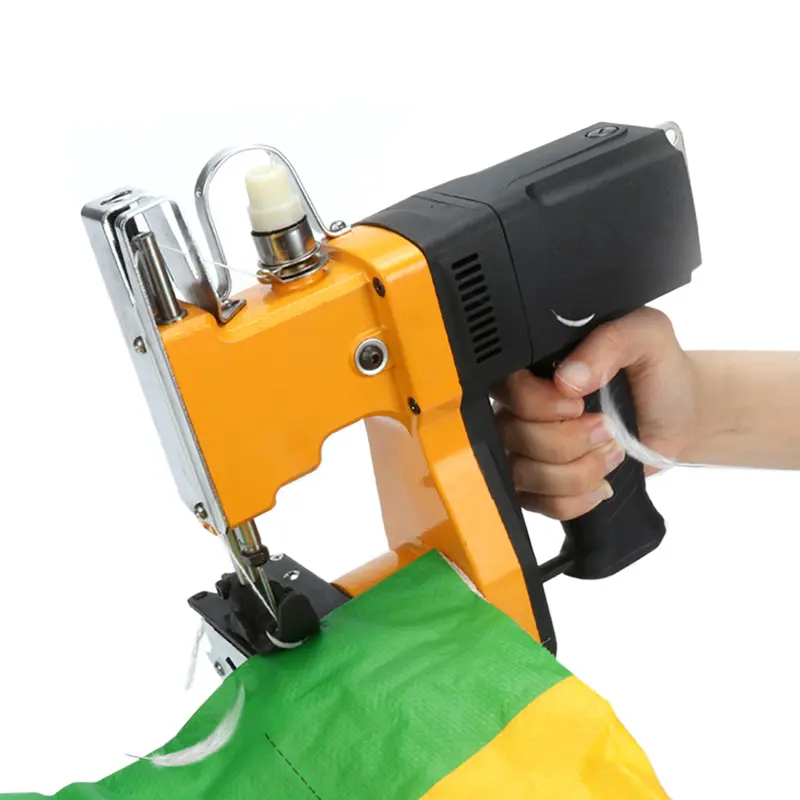 GK9-890 Electric Sewing Machine Handheld Woven Bag Sealing Packaging Machine Portable Bag Closer Stitching Machine