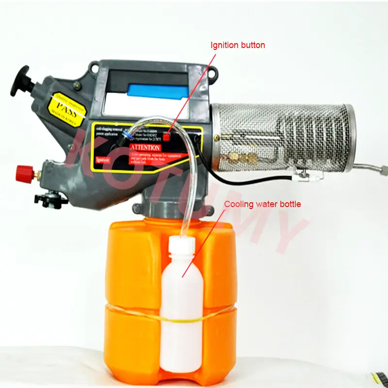 2L Gas Fogger Portable Thermal Fogger Fogging Machine Fumigation Sprayer Mosquito Disinfection For Home Use