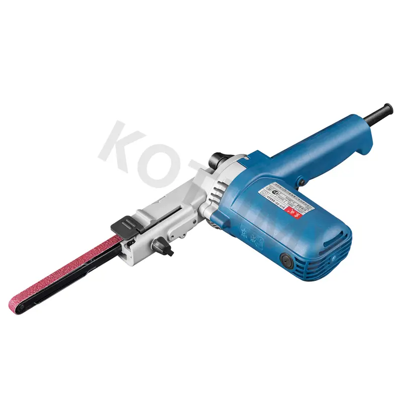 220V Electric Belt Sander Belt Grinder Angle Grinding Machine with 9x533mm Sanding Belts DIY Polishing Machine for Wood Metal