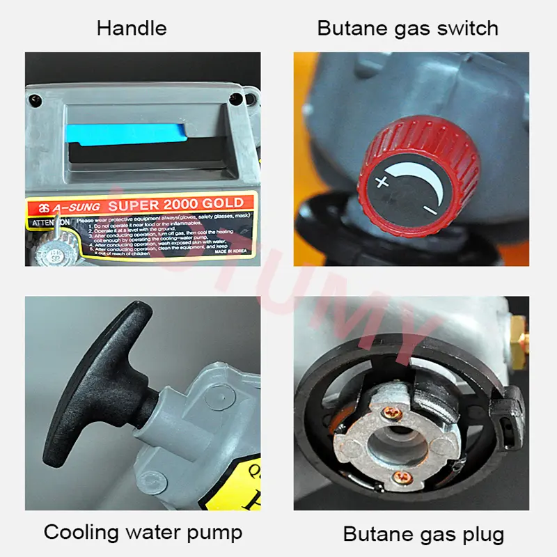 2L Gas Fogger Portable Thermal Fogger Fogging Machine Fumigation Sprayer Mosquito Disinfection For Home Use