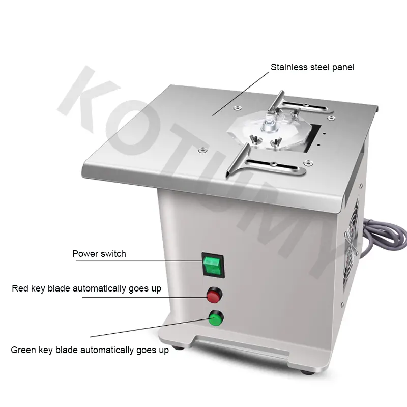 Double-Sided Nylon Cashmere Sewing Machine Automatic Knife Adjustment Splitting Machine Cashmere Slitting Machine 220V