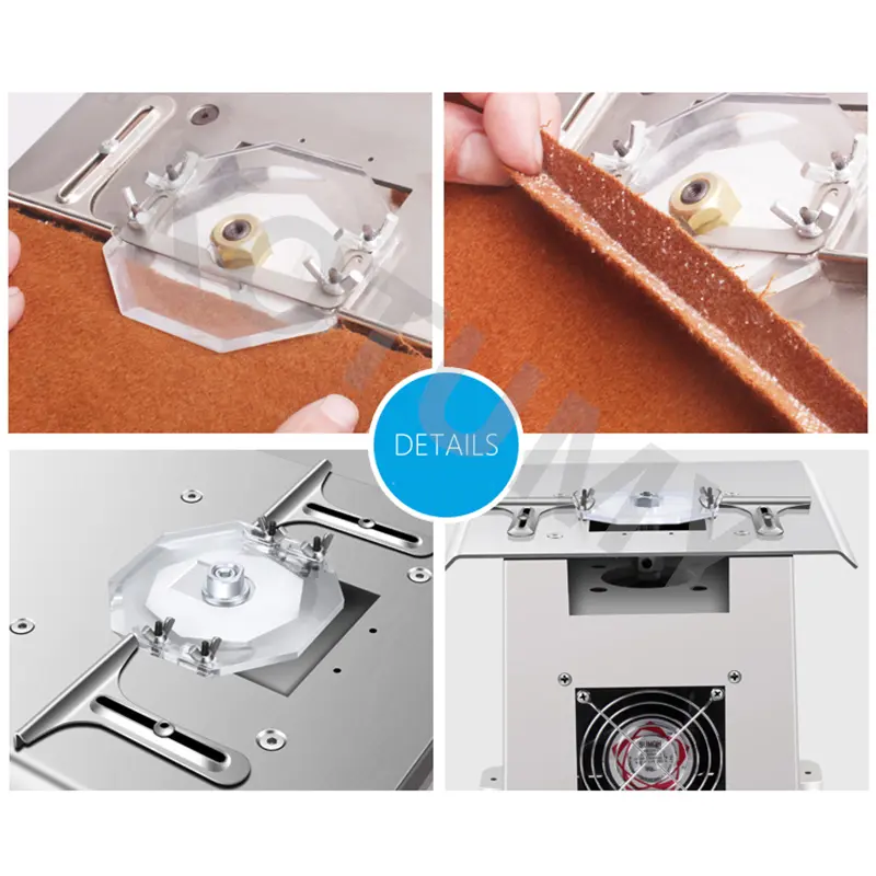 Double-Sided Nylon Cashmere Sewing Machine Automatic Knife Adjustment Splitting Machine Cashmere Slitting Machine 220V