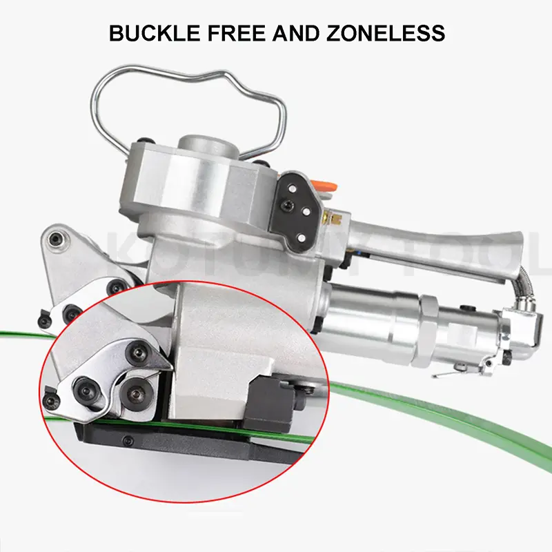 Pneumatic Strapping Wrapping Machine Baler With Friction Welding For 13-19MM PP/PET Strap Bander Packing Machine