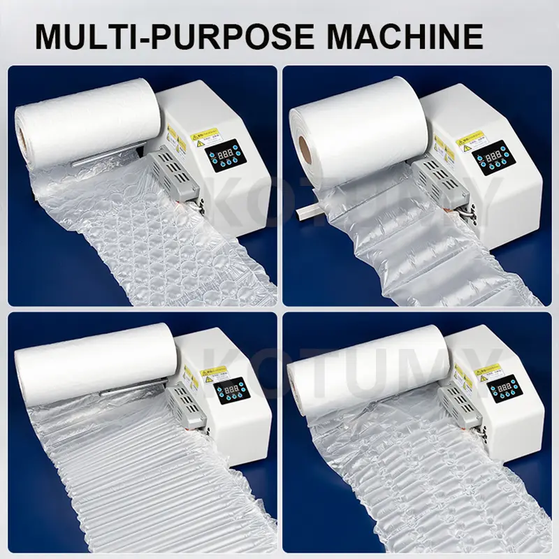 110V 220V Air Cushion Machine Buffer Bag Packing Film Making Machine Shockproof Roll Film Bubble Wrap Air Cushion Machine