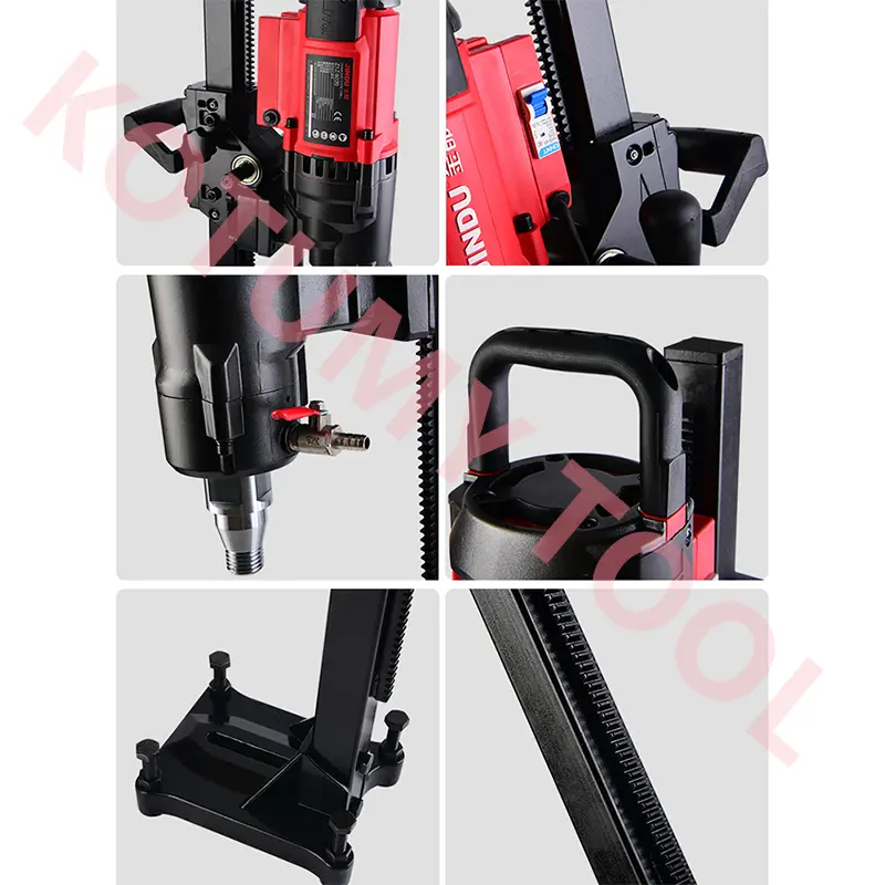 220V Electric Diamond Water Drill Machine Engineering Drilling Machine Diamond Wet Core Drilling Tool