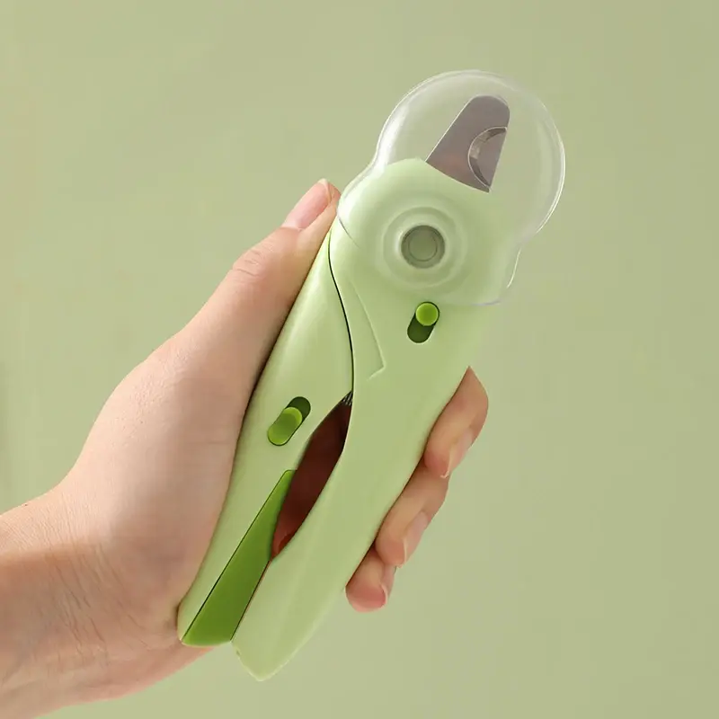 Pet Scissors Professional LED Light Animal Nail Clippers With Battery Cat Dog Toe & Paw Scissors