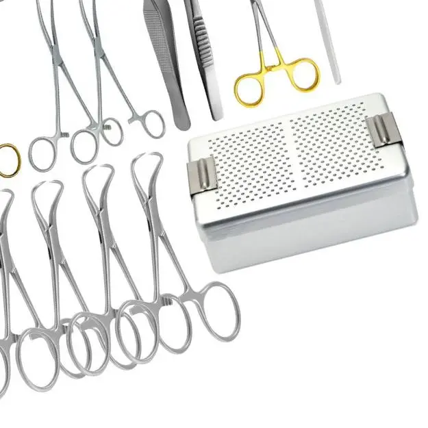 Best Quality Stainless Steel Veterinary/Dog Spay Surgery Kit / High Quality Surgical Instrument Sets By Brass Surgico