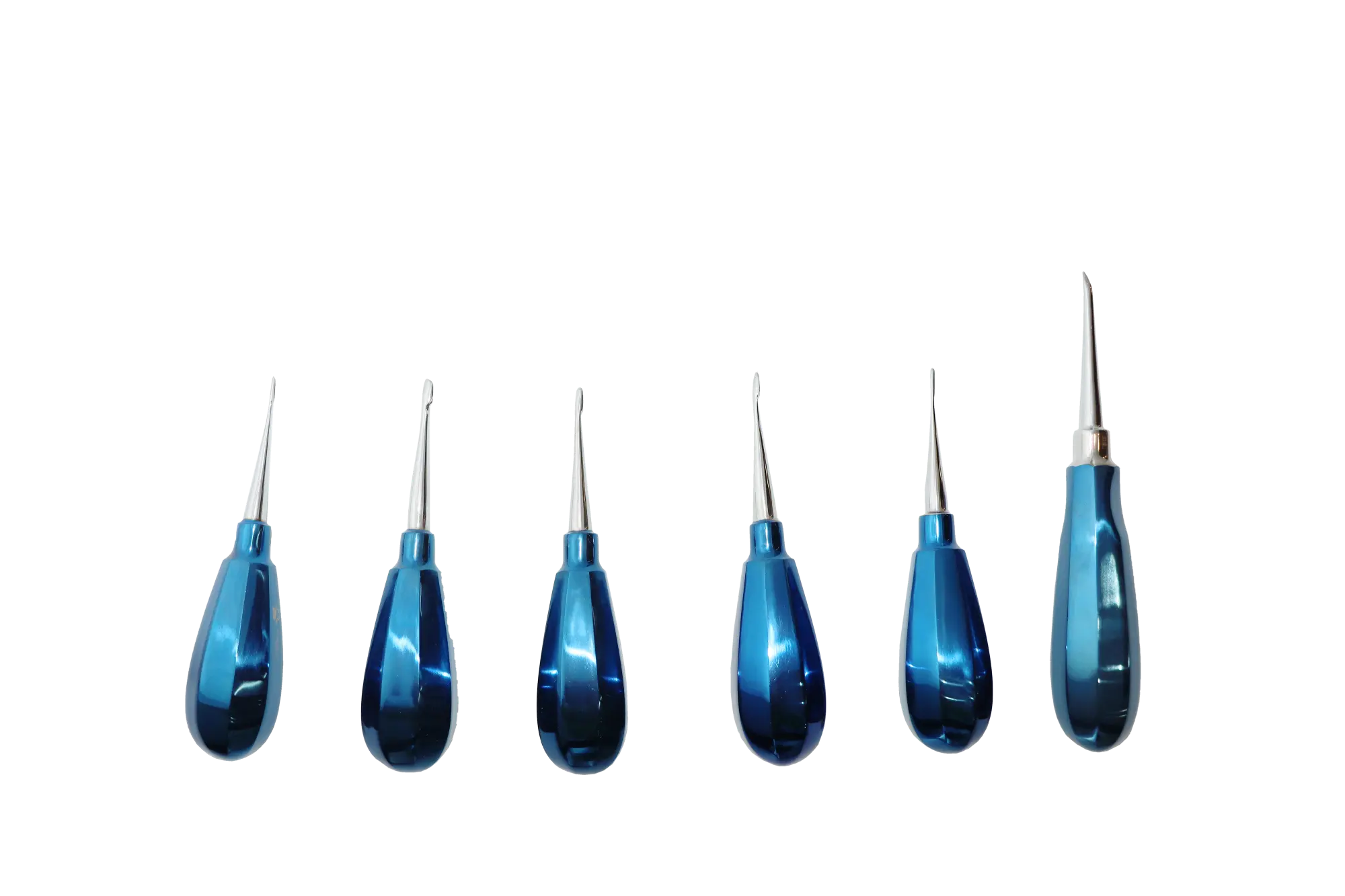 High Quality 14-Piece Deep Blue Veterinary Dental Surgical Instrument Set For Pet Clinics Made Steel Metal