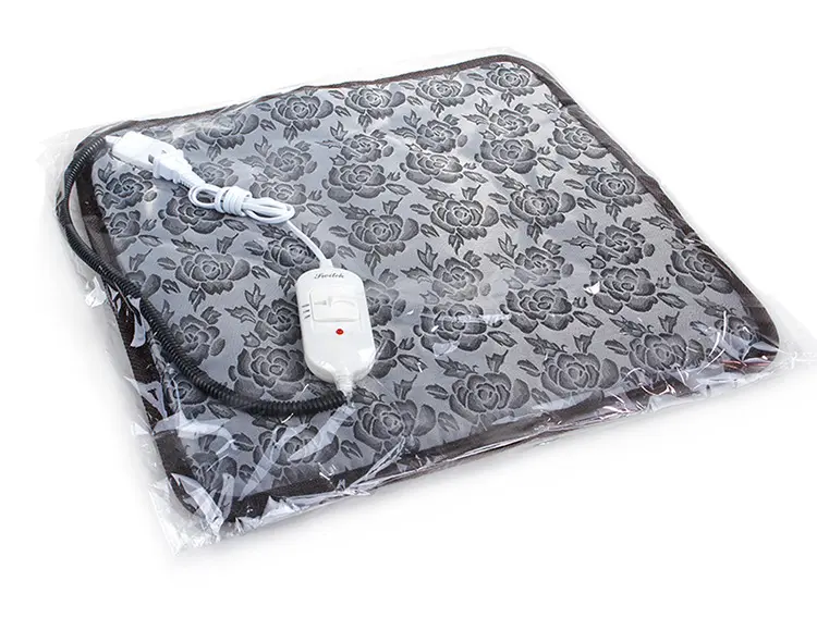 Dog Cat Electric Heating Pad Adjustable Warming Mat Waterproof Heated Blanket With Chew Resistant Steel Cord