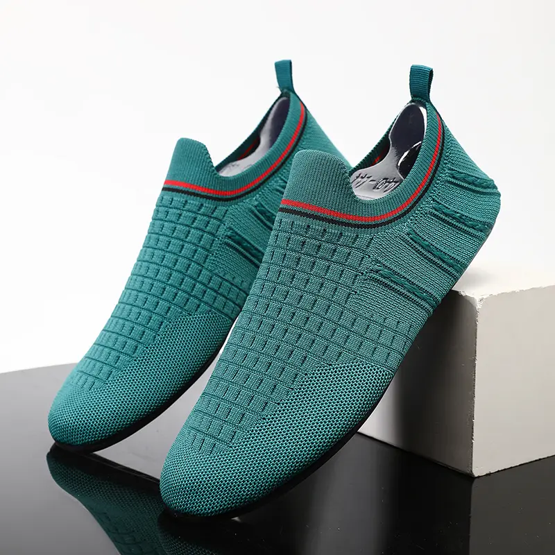 YRZL Loafers Men Soft Driving Moccasins High Quality Flats Male Walking Shoes Breathable Mesh Casual Loafers Summer Mens Shoes