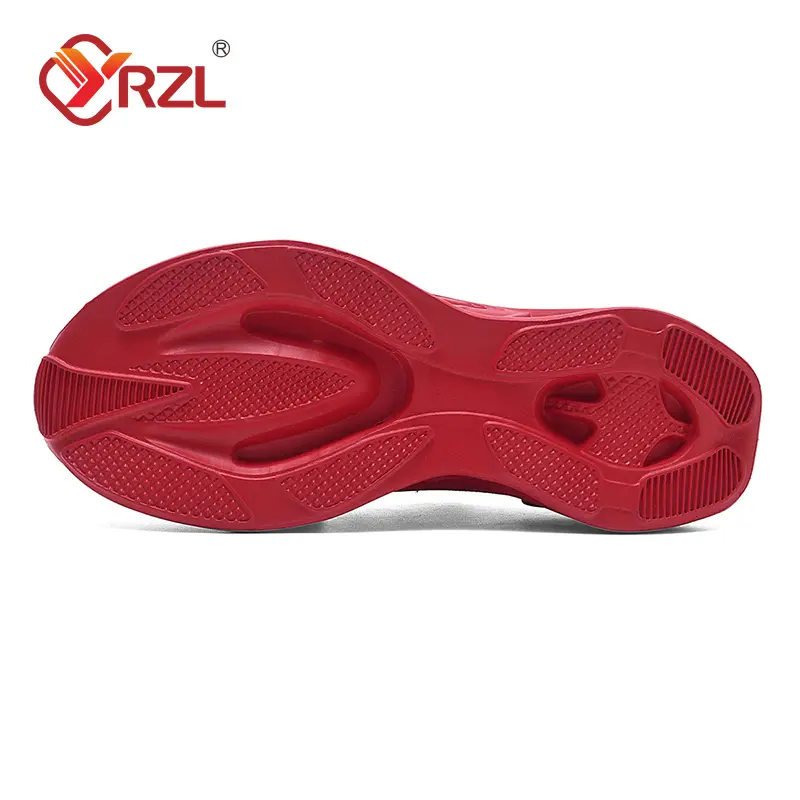 YRZL Mens Sneakers Breathable Non Slip Unisex Thick Sole Walking Shoes Comfortable Lightweight Casual Tennis Shoes for Men