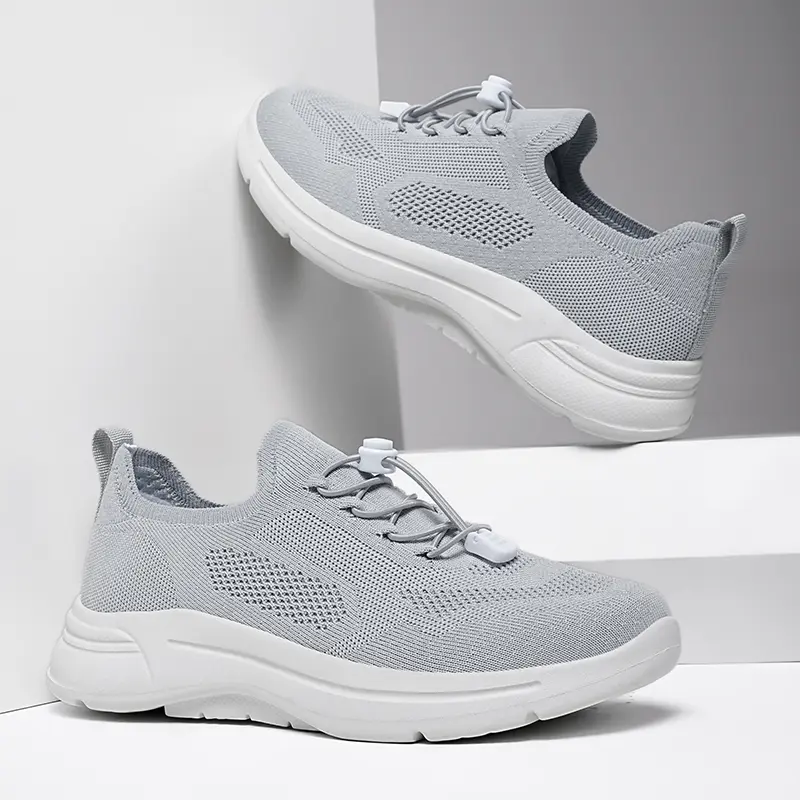 YRZL Mens Casual Walking Shoes Lightweight Soft Sole Comfortable Breathable Mesh Sneakers for Men Non Slip Sport Shoes