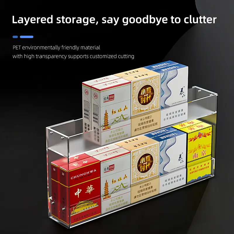 Cigarette Display Stand Snack And Beverage Racks Drug Display Cabinet Supermarket Convenience Store Display Racks