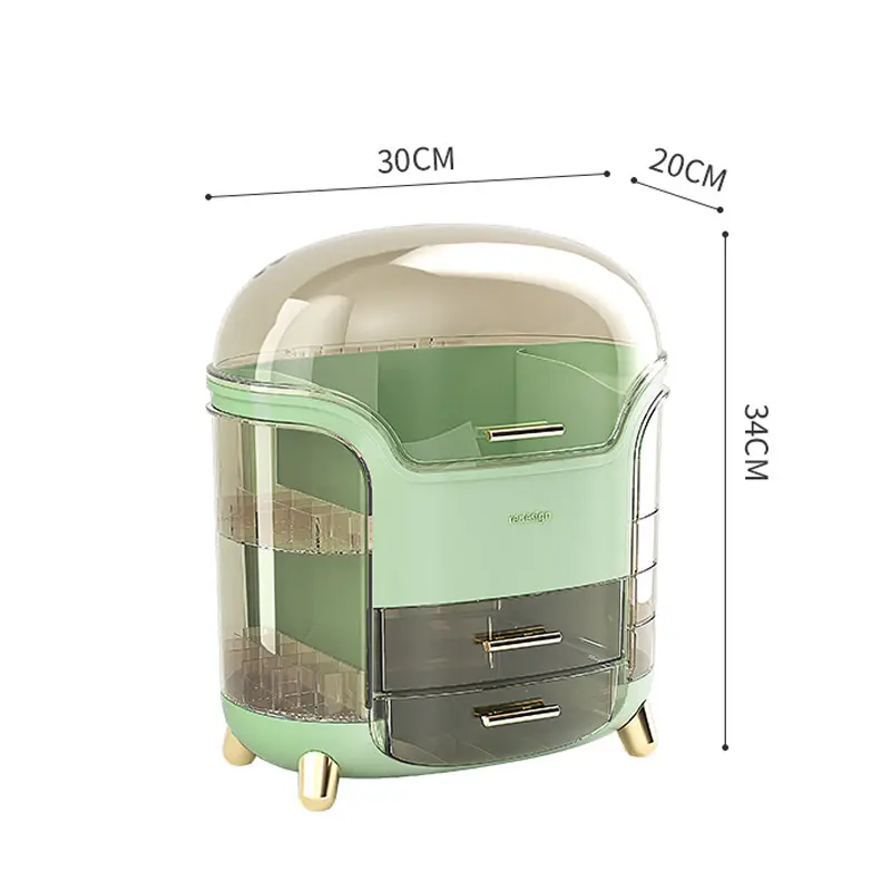 Cosmetic Storage Box Makeup Organizer Large Capacity Desktop Portable Storage Drawer Make Up Container Jewelry Lipstick Boxes