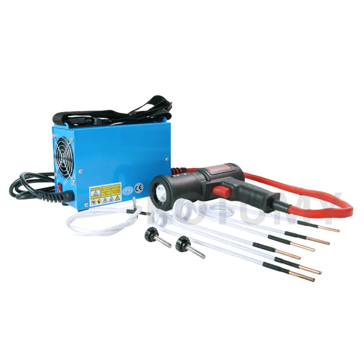 Hand-held 1500W Magnetic Induction Heater Automotive Flameless Heat Induction Heating Machine Bolt Remover Repair Machine Tool