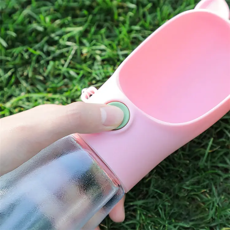 The New 350ml 400ml Portable Outdoor Pet Water Bottle Leak-proof Dog Drinking Water Bottle Portable Cup Has Arrived.
