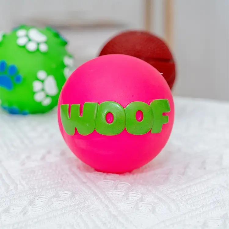 Manufacturer Wholesale Squeaky Dog Vinyl Ball Toys