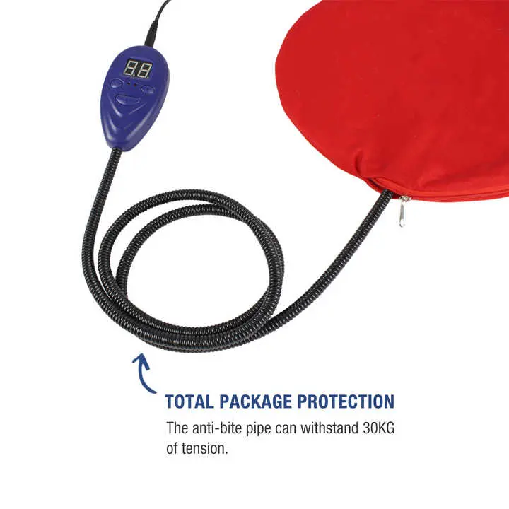 IPetDog Electric Heating Blanket For Cats Dogs Safety Indoor Pet Bed Free Cover Soft Breathable Velvet PVC Cover For Cat And Dog