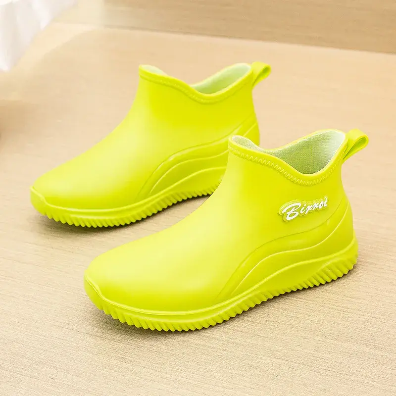 Couple Warm Rain Boots Detachable Cotton Women Water Shoes Four Seasons Universal Men Women Style Rain Boots