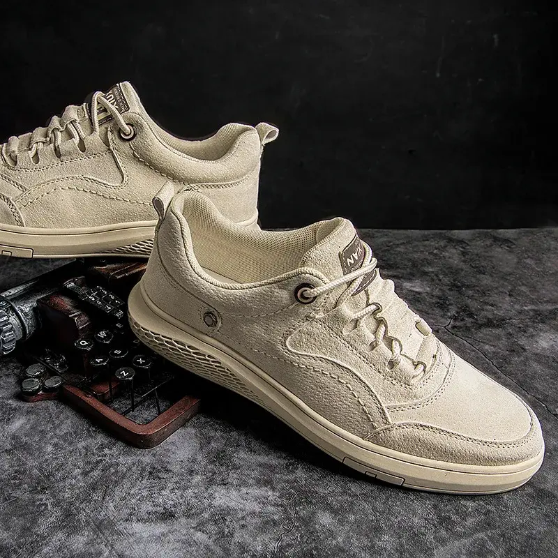 Men's Leather Casual Shoes Moccasins Men Flats Brand Spring New Fashion Men Sneakers Shoes