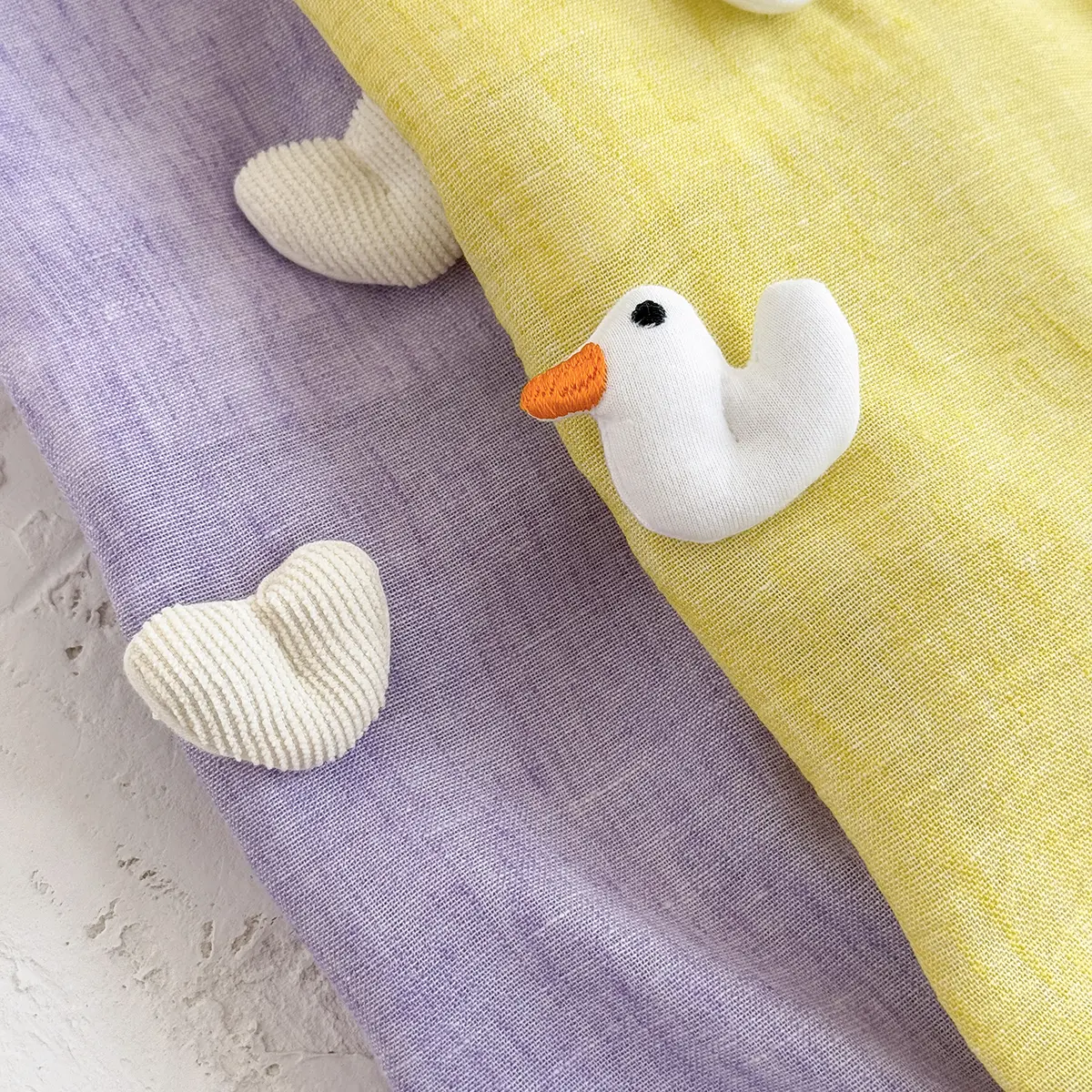 2025 New Newborn Baby Boys Girls Summer Rompers Short Sleeved Triangle Jumpsuit Cute Duck Love Doll Toddler Bodysuit 0-18 Months