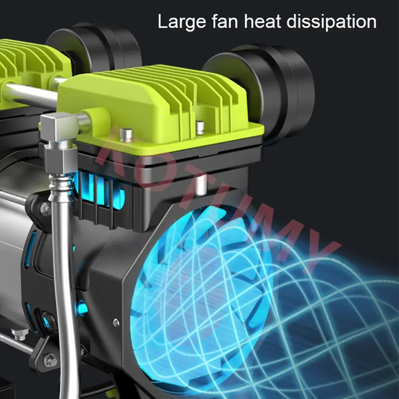 220V Portable Air Compressor Ultra Quiet Oil Free Small Air Compressor Spray Painting High-pressure Air Pump Car Air Compressor