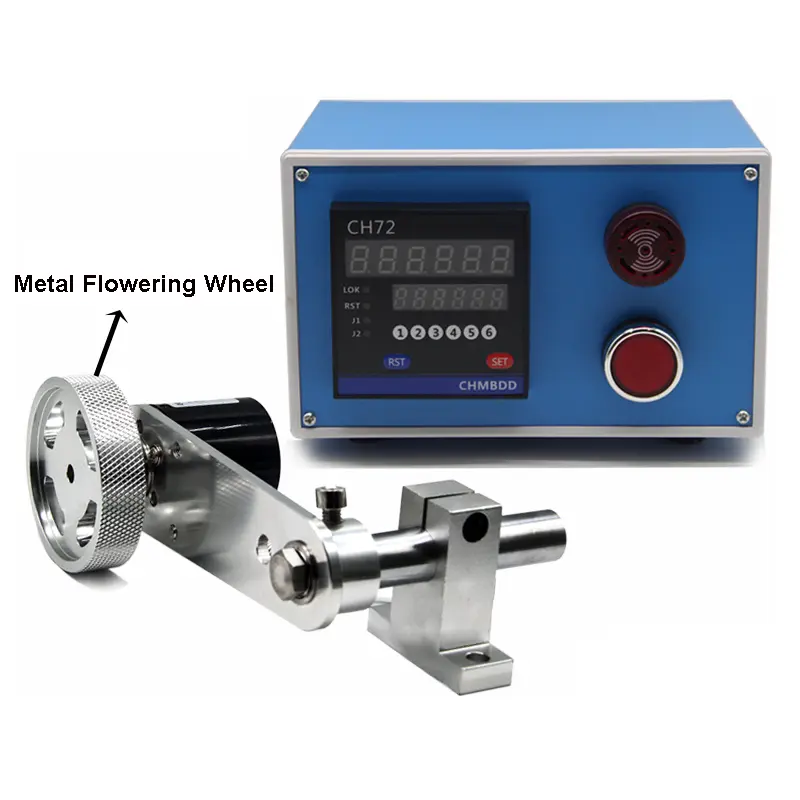 Electronic Digital Length Counter Meter Wheel Roll Length Measuring Meter Length Measurement Tool with Encoder and Alarm