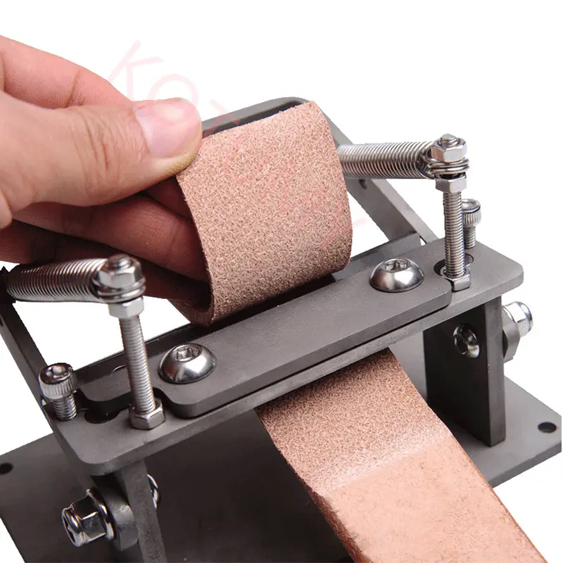 DIY Leather Strips Belt Thinning Machine Manual Leather Peeling Machine Cowhide Leather Splitter Machine Cutting Peeler Rolling