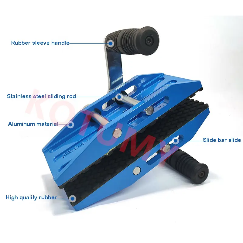2 PCS Carrying Clamps Double Handed Stone Slab Clamp Glass Marble Lifter Lifting Clamp