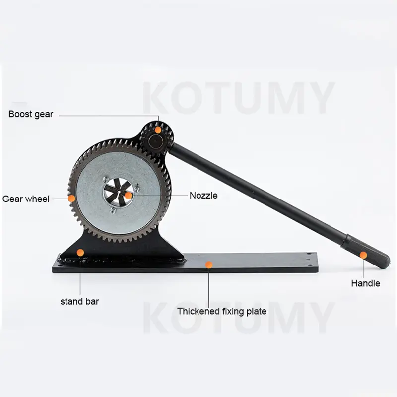 Hose Press Manual Hose Crimper Spray Agricultural Hose Joint Withholding Machine Mechanical Gear Hose Crimping Machine