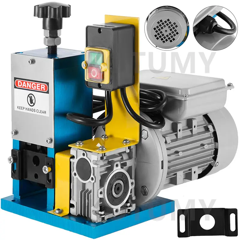 New Type Electric Wire Stripping Machine Automatic Portable Cable Stripper Household 1.5-25mm Copper Wire Peeling Machine
