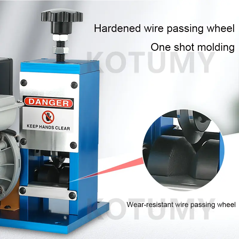 New Type Electric Wire Stripping Machine Automatic Portable Cable Stripper Household 1.5-25mm Copper Wire Peeling Machine