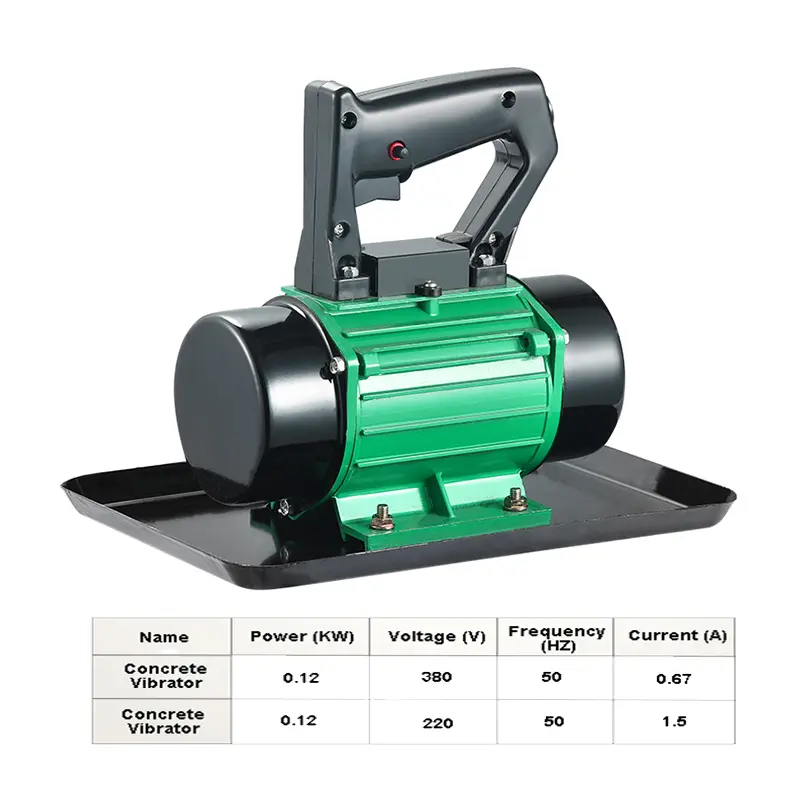 Concrete Vibrator 220V/380V Small Hand-Held Cement Troweling Vibrator Portable Cement Polisher Vibrating Machine
