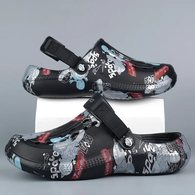 2025 Summer Men's Sandals New Home Garden Shoes Comfortable and Lightweight Men Slippers Non-Slip Soft Bottom Flip Flop Sandals